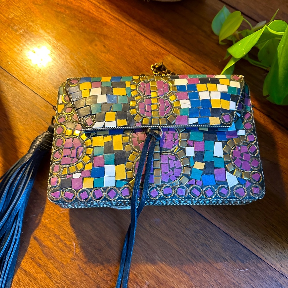 Sam Edelman Metal Mosaic Bag